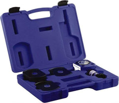 Value Collection - 20 Ton, 0.43" Stroke, 1.88 Cu In Oil Capacity, Portable Hydraulic Flat Body Kit Cylinder - 4.38 Sq In Effective Area, 2.01" Lowered Ht., 2.44" Max Ht., 2.36" Cyl Bore Diam, 2" Plunger Rod Diam, 10,000 Max psi - Exact Tool & Supply