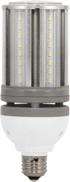 Value Collection - 18 Watt LED Commercial/Industrial Medium Screw Lamp - 100, 277 Volts, E26, 50,000 hr Avg Life - Exact Tool & Supply
