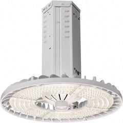 Cooper Lighting - 0 Lamps, 106 Watts, LED, High Bay Fixture - 21-1/4" High x 20-15/16" Wide, 120/277 Volt, Aluminum Housing - Exact Tool & Supply