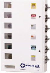 Synergy Management - Medical Vending Machines & Dispensers; Height (Inch): 29-1/2 ; Width (Inch): 20 ; Depth (Inch): 5-1/2 ; Number of Shelves: 6 ; Door Type: Manual Closing ; Shelf Type: Adjustable - Exact Tool & Supply