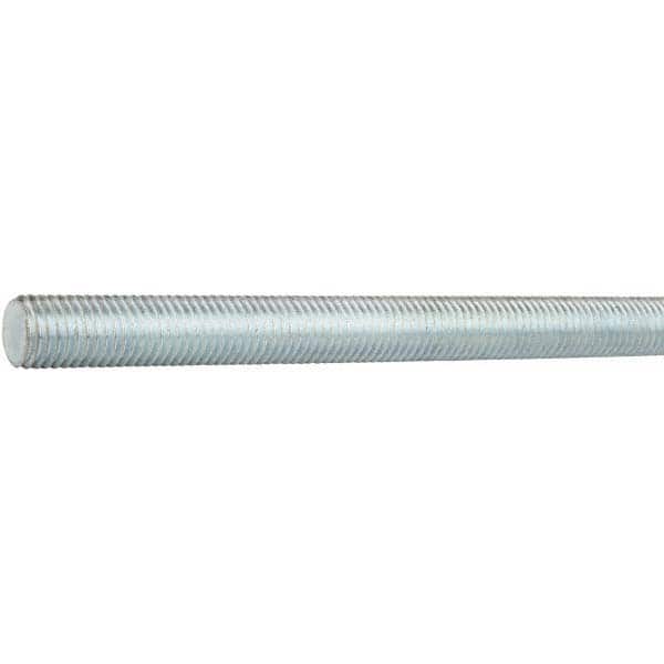 Value Collection - M12x1.75 x 2m Medium Carbon Steel General Purpose Threaded Rod - Exact Tool & Supply