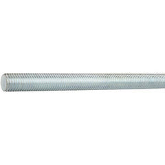 Value Collection - M12x1.75 x 2m Medium Carbon Steel General Purpose Threaded Rod - Exact Tool & Supply