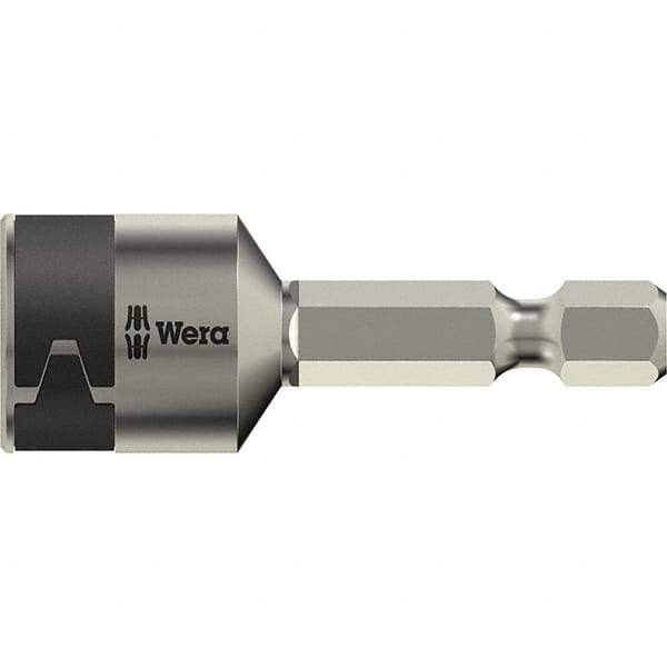 Wera - 13mm Nonmagnetic Nutsetter - 1/4" Drive, 2" OAL - Exact Tool & Supply