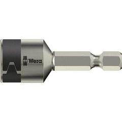 Wera - 13mm Nonmagnetic Nutsetter - 1/4" Drive, 2" OAL - Exact Tool & Supply