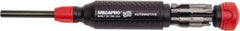 Megapro - 14-in-1 Bit Screwdriver - Phillips, Slotted & Torx Tips, Valve Stem, 1/4" Socket Adapter - Exact Tool & Supply