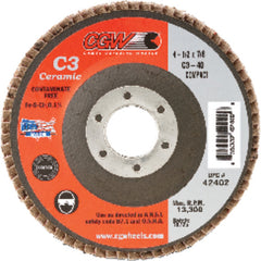 ‎CGW 4-1/2X7/8 COMPACT C3 CERAMIC - Exact Tool & Supply