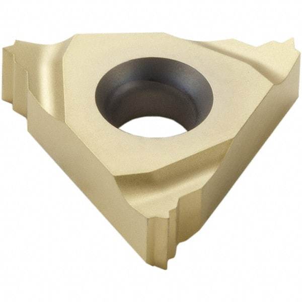 Seco - 16NR Internal Right Hand MJ Laydown Threading Insert - Grade CP200, Carbide, 3/8" Inscribed Circle - Exact Tool & Supply