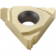 Seco - 16NR Internal Right Hand MJ Laydown Threading Insert - Grade CP200, Carbide, 3/8" Inscribed Circle - Exact Tool & Supply