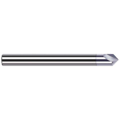 Harvey Tool - 90° 3/16" Diam 2" OAL Pointed Engraving Cutters - Exact Tool & Supply