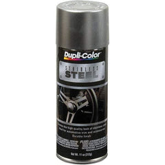 Dupli-Color - Automotive Stainless Steel Paint - 11 oz Aerosol Can - Exact Tool & Supply