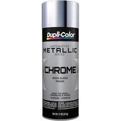 Dupli-Color - Automotive Chrome Instant Enamel Spray - 11 oz Aerosol Can - Exact Tool & Supply