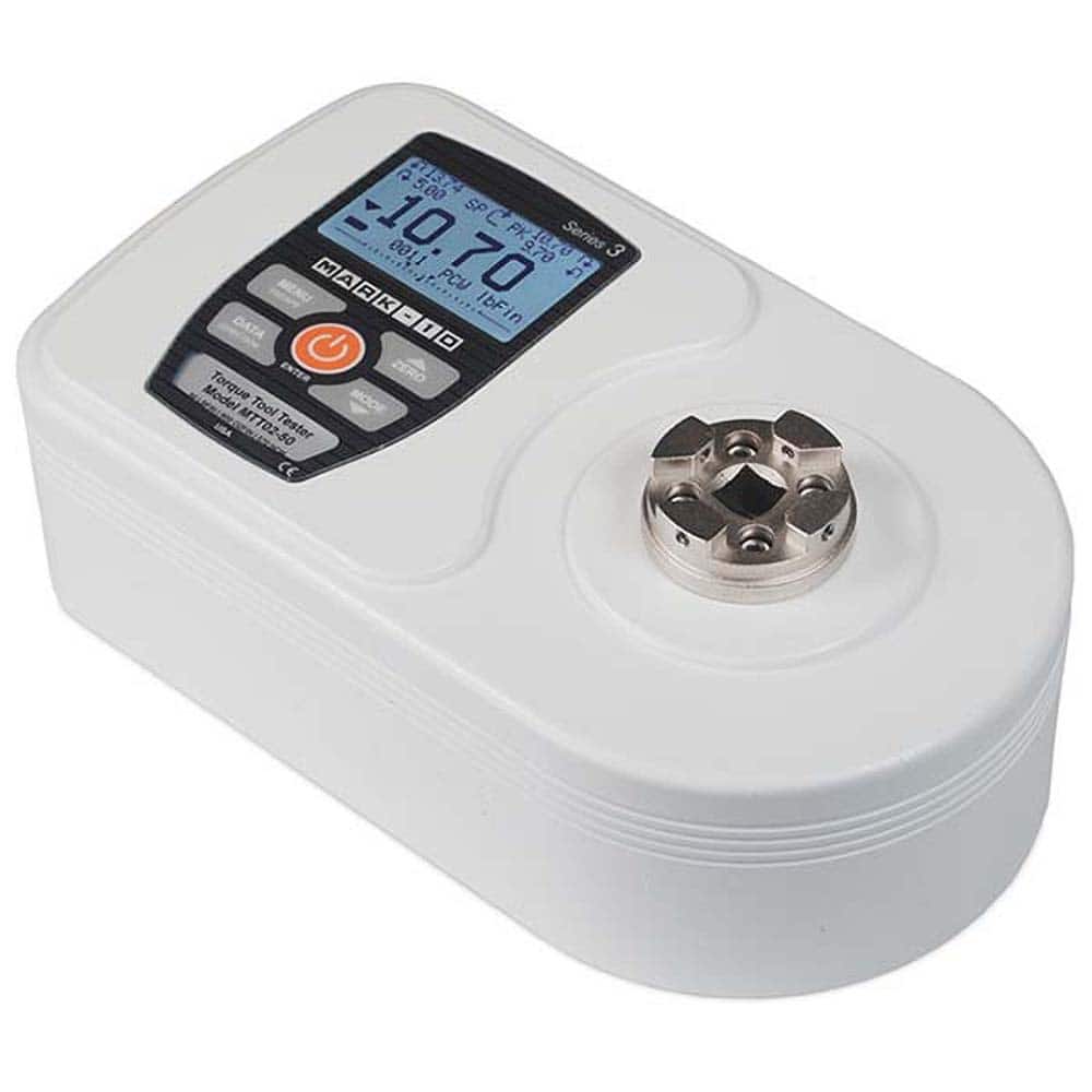 Mark-10 - Tension & Compression Force Gage Accessories Type: Torque Tester Capacity (Lb.): 12.00 - Exact Tool & Supply