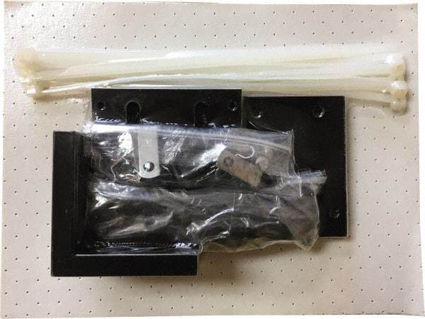 Newall - DRO Bracket Kit - Lathe Mounting, Horizontal or Vertical Mounting Orientation, Use with NMS300 DRO, NMS800 DRO, Spherosyn/Microsyn Encoder - Exact Tool & Supply