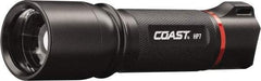 Coast Cutlery - White LED Bulb, 360 Lumens, Industrial/Tactical Flashlight - Black Aluminum Body, 4 AAA Batteries Included - Exact Tool & Supply