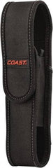 Coast Cutlery - Nylon/Polyester Handheld Flashlight (General Purpose & Industrial) Flashlight Sheath - Black, Compatible with Coast Batteries - Exact Tool & Supply
