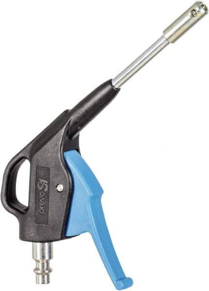 Prevost - 174 Max psi Safety Nozzle Pistol Grip Blow Gun - 1/4 NPT Inlet, Composite - Exact Tool & Supply