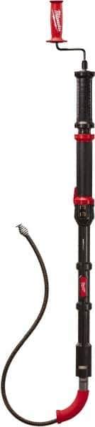 Milwaukee Tool - 1/2" Cable Diam, Bulb Auger, Closet & Drain Auger - Bulb Cable Head Style - Exact Tool & Supply