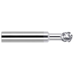 Harvey Tool - 3/32" Diam 270° Wrap Angle 2mm LOC 2-Flute TiB2 Finish Undercut End Mill - Exact Tool & Supply