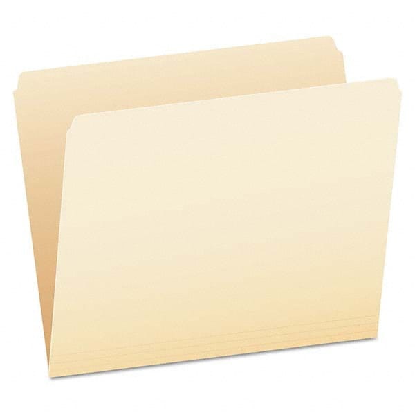 Pendaflex - File Folders, Expansion Folders & Hanging Files Folder/File Type: File Folders with Top Tab Fastener Color: Manila - Exact Tool & Supply