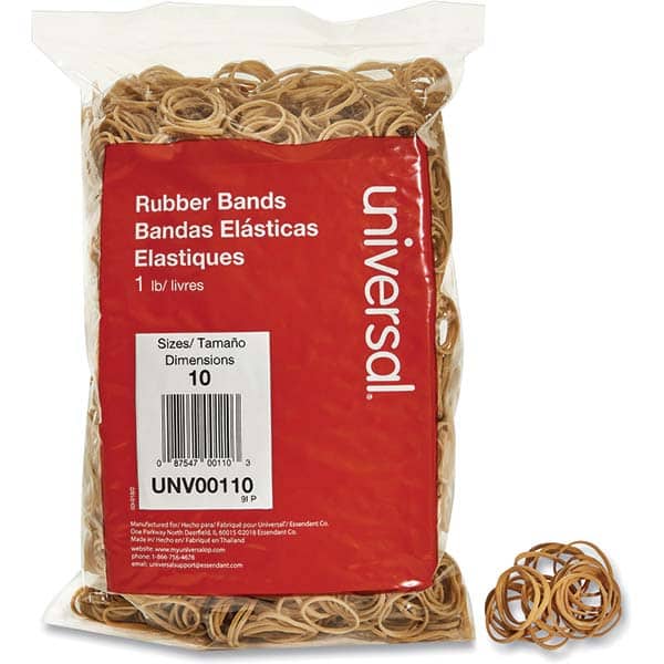 UNIVERSAL - Rubber Band Strapping Type: Rubber Band Circumference: 10 (Decimal Inch) - Exact Tool & Supply