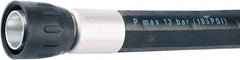 Transair - 1-1/2" ID, Nitrile Flexible Air Hose - 45" Long - Exact Tool & Supply