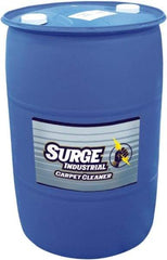 Surge Industrial - 55 Gal Drum Carpet Cleaner - Light Citrus Scent, Use on Carpet & Upholstery - Exact Tool & Supply