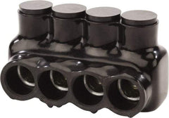 POLARIS nsi - 6 AWG, Class B & C Wire Compatible, Aluminum, Hex Split Bolt Connector - 3.8" OAL, 2.03" Base Width - Exact Tool & Supply