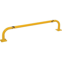 Vestil - 48" Long x 9-3/8" High, Rack Guard - Low Profile - Exact Tool & Supply