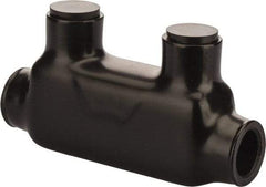 POLARIS nsi - 6 AWG, Class B & C Wire Compatible, Aluminum, Hex Split Bolt Connector - 4.47" OAL, 1.32" Base Width - Exact Tool & Supply