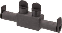 POLARIS nsi - 14 to 2/0 AWG, Class B & C Wire Compatible, Aluminum, Hex Split Bolt Connector - 5.05" OAL, 0.88" Base Width - Exact Tool & Supply