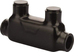 POLARIS nsi - 14 to 1/0 AWG, Class B & C Wire Compatible, Aluminum, Hex Split Bolt Connector - 3-1/4" OAL, 0.9" Base Width - Exact Tool & Supply