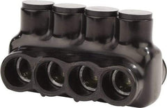 POLARIS nsi - 6 AWG, Class B & C Wire Compatible, Aluminum, Hex Split Bolt Connector - 4.57" OAL, 2.41" Base Width - Exact Tool & Supply