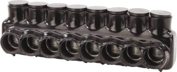 POLARIS nsi - 4 AWG, Class B & C Wire Compatible, Aluminum, Hex Split Bolt Connector - 9.82" OAL, 2.83" Base Width - Exact Tool & Supply