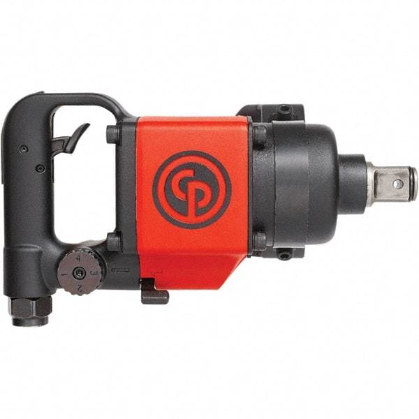 Chicago Pneumatic - 1" Drive, 6,600 RPM, 1,300 Ft/Lb Torque Impact Wrench - D-Handle, 41 CFM, 90 psi, 1/2" NPT Inlet - Exact Tool & Supply