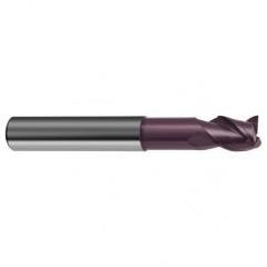 1/2" Dia. - 3" OAL - 3 FL Variable Helix Firex Carbide End Mill - Exact Tool & Supply