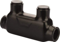 POLARIS nsi - 6 AWG, Class B & C Wire Compatible, Aluminum, Hex Split Bolt Connector - 4" OAL, 1.19" Base Width - Exact Tool & Supply