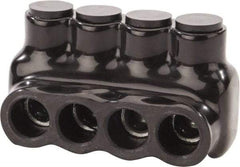 POLARIS nsi - 14 to 1/0 AWG, Class B & C Wire Compatible, Aluminum, Hex Split Bolt Connector - 2.89" OAL, 1-1/2" Base Width - Exact Tool & Supply