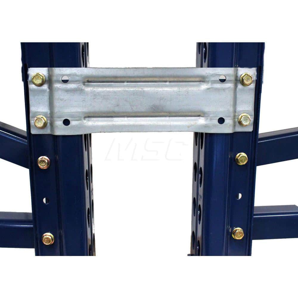 Open Shelving Accessories & Component: Use With Interlake Mecalux Bolted Pallet Rack Upright 8″ Wide