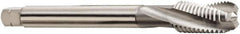 Seco - M12x1.75 Metric 3 Flute 6H Modified Bottoming Spiral Flute Tap - Powdered Metal, Bright Finish, 110mm OAL, Right Hand Flute, Right Hand Thread, H6 - Exact Tool & Supply