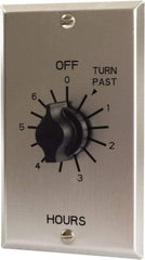 TORK nsi - 0 min to 6 hr Indoor Analog Spring-wound Mechanical Timer - 125/250/277 VAC, 50/60 Hz, 2,500 Watts, 6 Modes - Exact Tool & Supply