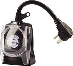 TORK nsi - 30 min Outdoor Analog Electrical Timer - 24 On/Off per wk, 125 VAC, 1,875 Watts, 48 Modes - Exact Tool & Supply