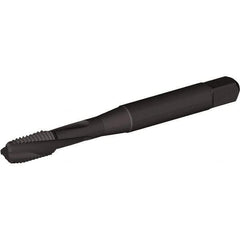 Kennametal - 5/16-24 UNF 3 Flute 2B Bottoming Spiral Flute Tap - Vanadium High Speed Steel, Oxide Finish, 2-23/32" OAL, Right Hand Flute, Right Hand Thread, H4, Series T694 - Exact Tool & Supply