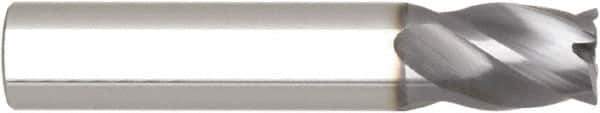 Niagara Cutter - 10mm, 4 Flute, Single End, Solid Carbide, 0.02mm Corner Radius End Mill - 73mm OAL, Right Hand Flute, 30mm LOC, Right Hand Cut - Exact Tool & Supply