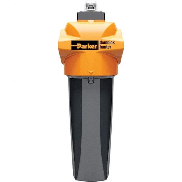 Domnick Hunter - 339 CFM Water, Oil, Particles Filter - 1-1/2" NPT, 232 psi, Float Drain - Exact Tool & Supply