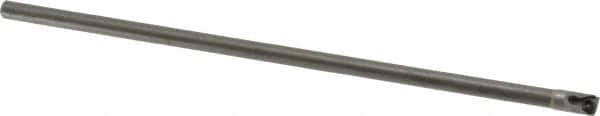 Hertel - 0.275" Min Bore Diam, 6" OAL, 3/16" Shank Diam, HBBF Indexable Boring Bar - 1-7/8" Max Bore Depth, TD.. Insert, Screw Holding Method - Exact Tool & Supply