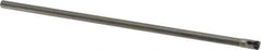 Hertel - 0.275" Min Bore Diam, 6" OAL, 3/16" Shank Diam, HBBF Indexable Boring Bar - 1-7/8" Max Bore Depth, TD.. Insert, Screw Holding Method - Exact Tool & Supply