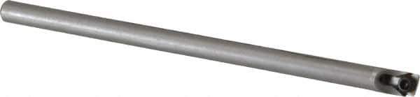 Hertel - 0.275" Min Bore Diam, 3-1/2" OAL, 3/16" Shank Diam, HBBF Indexable Boring Bar - 3/4" Max Bore Depth, TD.. Insert, Screw Holding Method - Exact Tool & Supply