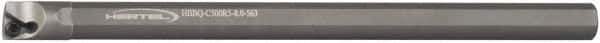 Hertel - 0.438" Min Bore Diam, 4-1/4" OAL, 5/8" Shank Diam, HBBQ Indexable Boring Bar - 1-7/8" Max Bore Depth, TPC.. Insert, Screw Holding Method - Exact Tool & Supply