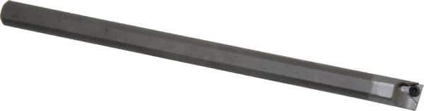Hertel - 0.563" Min Bore Diam, 8" OAL, 1/2" Shank Diam, HBBQ Indexable Boring Bar - 5" Max Bore Depth, TPC.. Insert, Screw Holding Method - Exact Tool & Supply