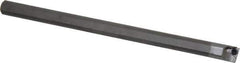 Hertel - 0.563" Min Bore Diam, 8" OAL, 1/2" Shank Diam, HBBQ Indexable Boring Bar - 5" Max Bore Depth, TPC.. Insert, Screw Holding Method - Exact Tool & Supply